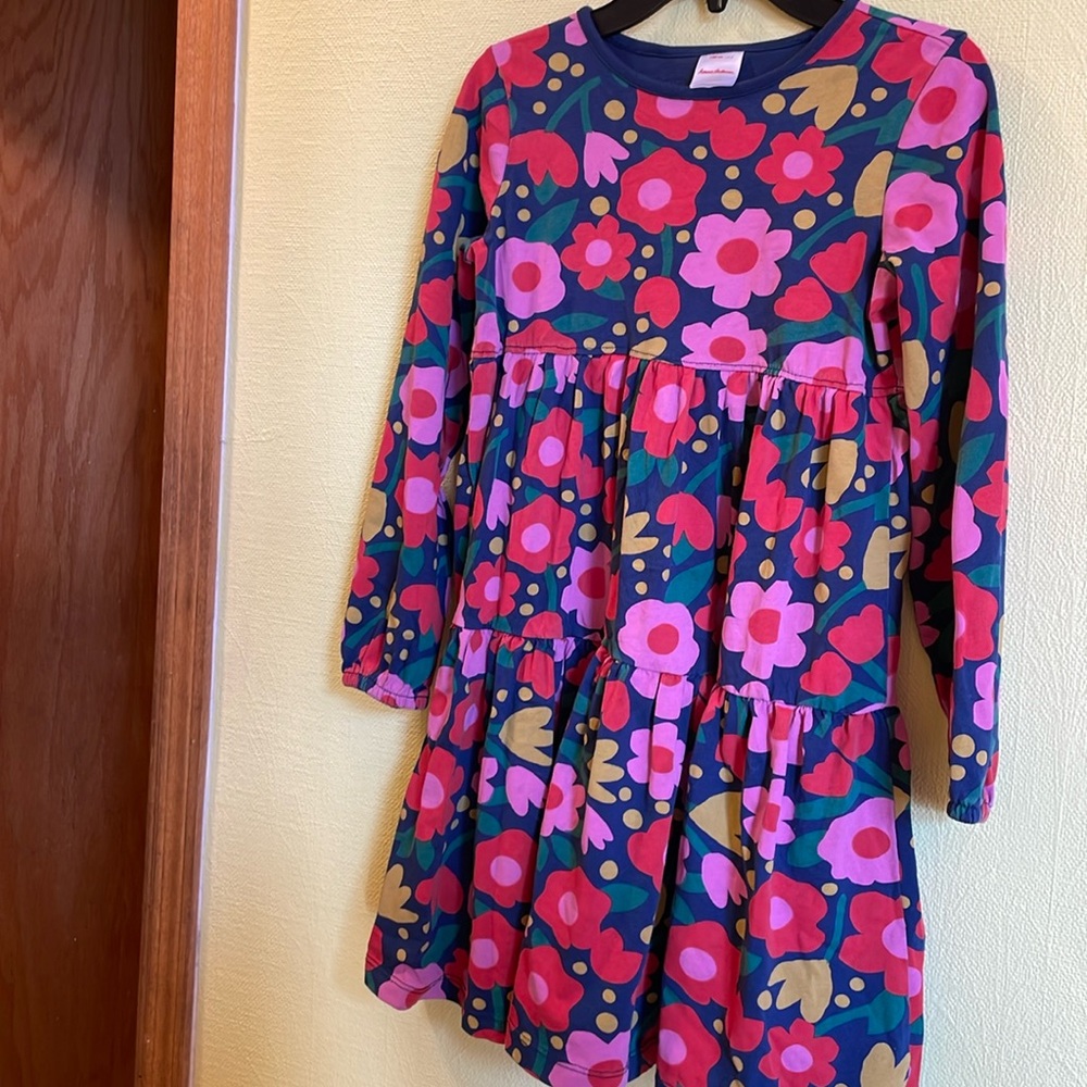 Hanna Anderson bright floral dress